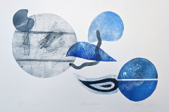 Ezeri. Intaglio, 420x297, 2025.